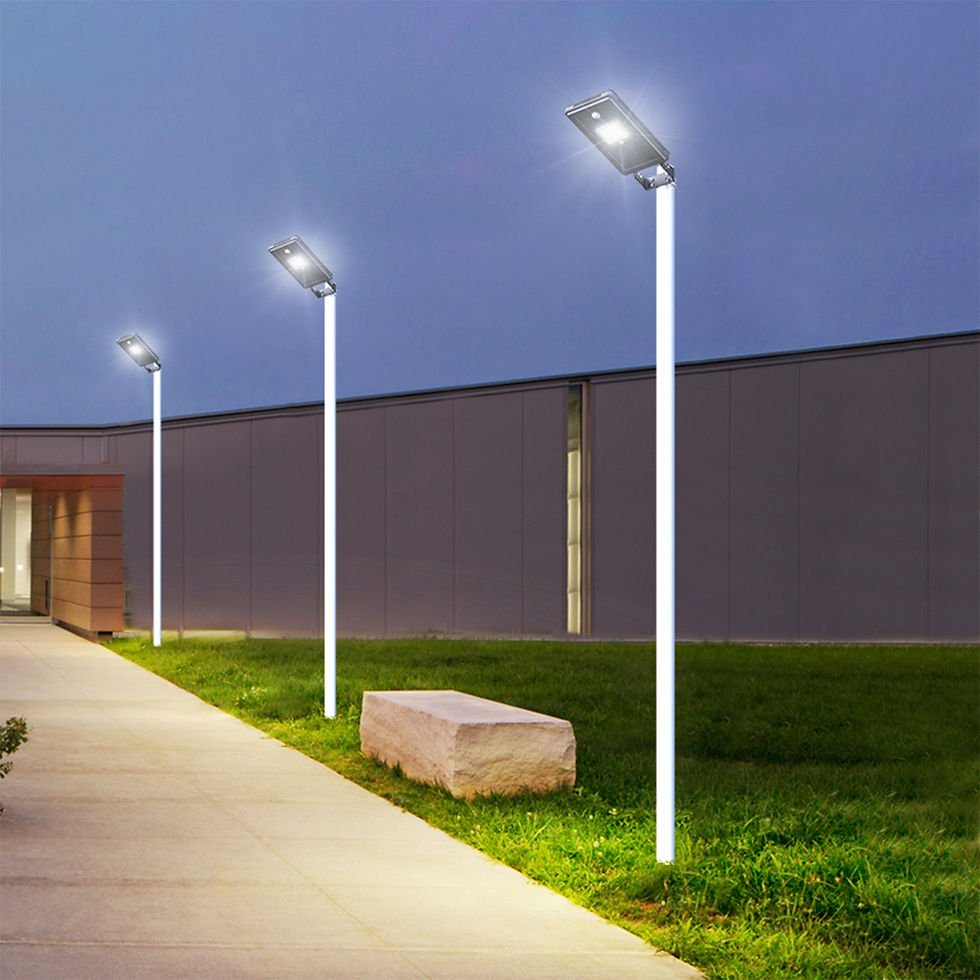 Thumbnail: Solar courtyard led light. MODEL SGL-05-MTL