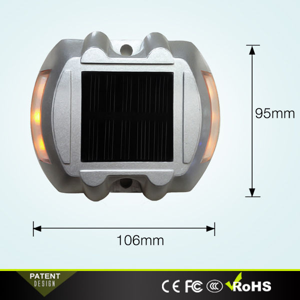 Thumbnail: Aluminum Solar Road Stud-Hippocrepiform. Model STL-04-B