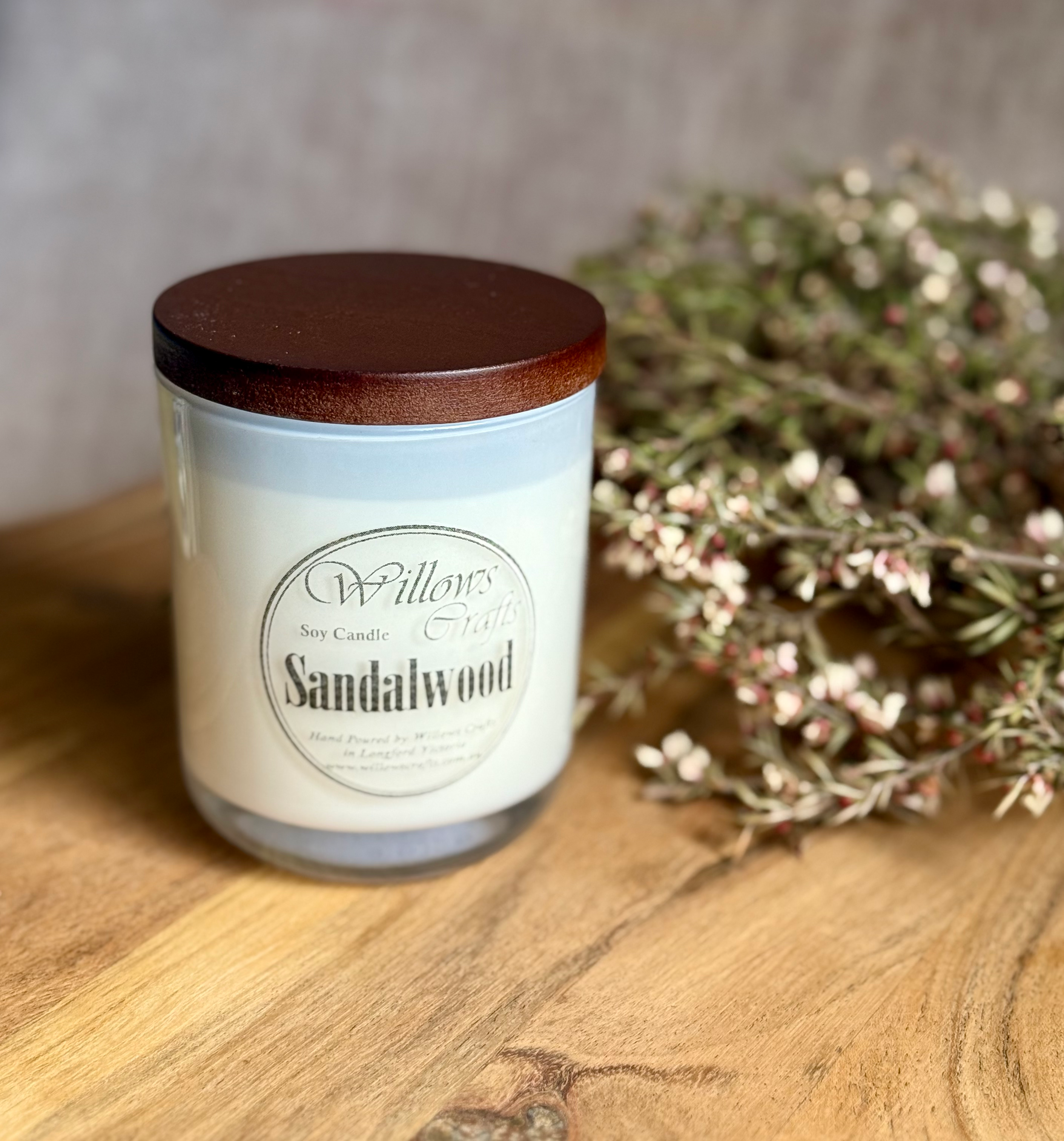 Sandalwood Soy Candle 150g