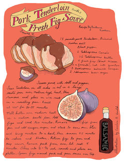 Pork Tenderloin With Fresh Fig Sauce