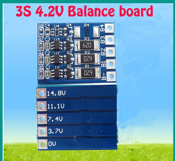 BALANCEADOR BATERIAS LIPO 3 CELDAS