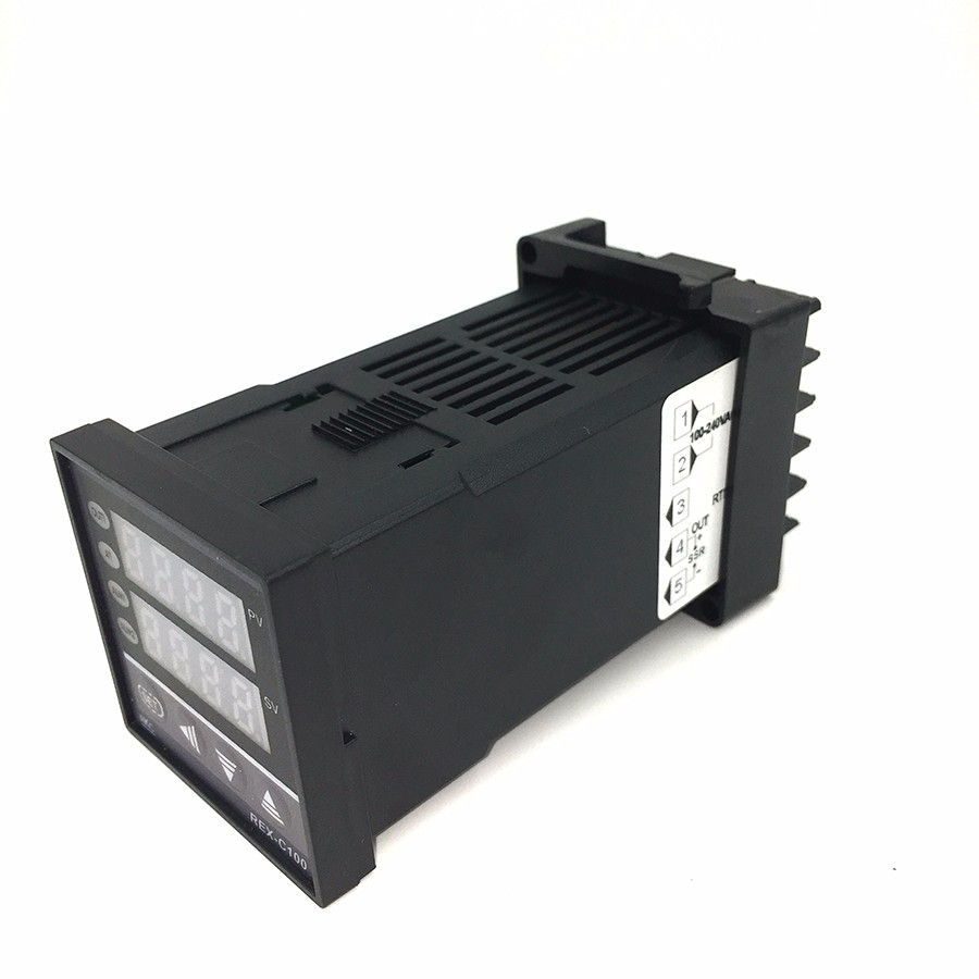 Miniatura: TERMOSTATO DIGITAL REX-C100 400 C RELE 40A