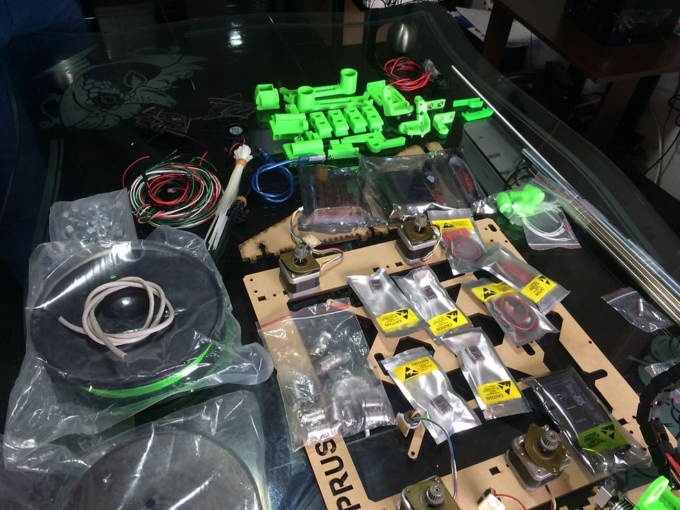 Miniatura: KIT IMPRESORA PRUSA CON AUTONIVELACION + 5 HORAS TURORIA