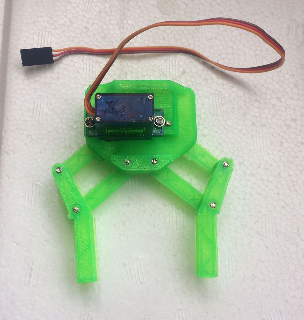 Miniatura: PINZA ROBOTICA CON SERVO SG90s
