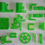 Miniatura: KIT PIEZAS PLASTICAS VERDE IMPRESORA PRUSA I3 PLA