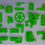 Miniatura: KIT PIEZAS PLASTICAS VERDE IMPRESORA PRUSA I3 PLA