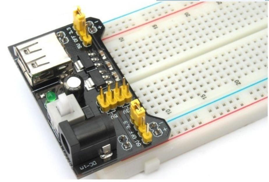 Miniatura: PROTOBOARD MB102 830 PUNTOS