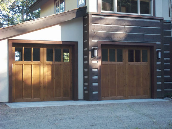 The MacCollister - Clear, Smooth, Cedar Door