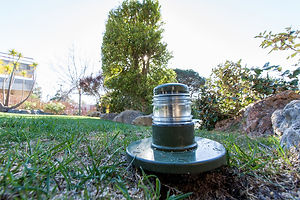 iluminação de jardins