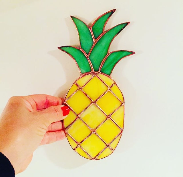Küçük resim: Ananas Duvar Süsü