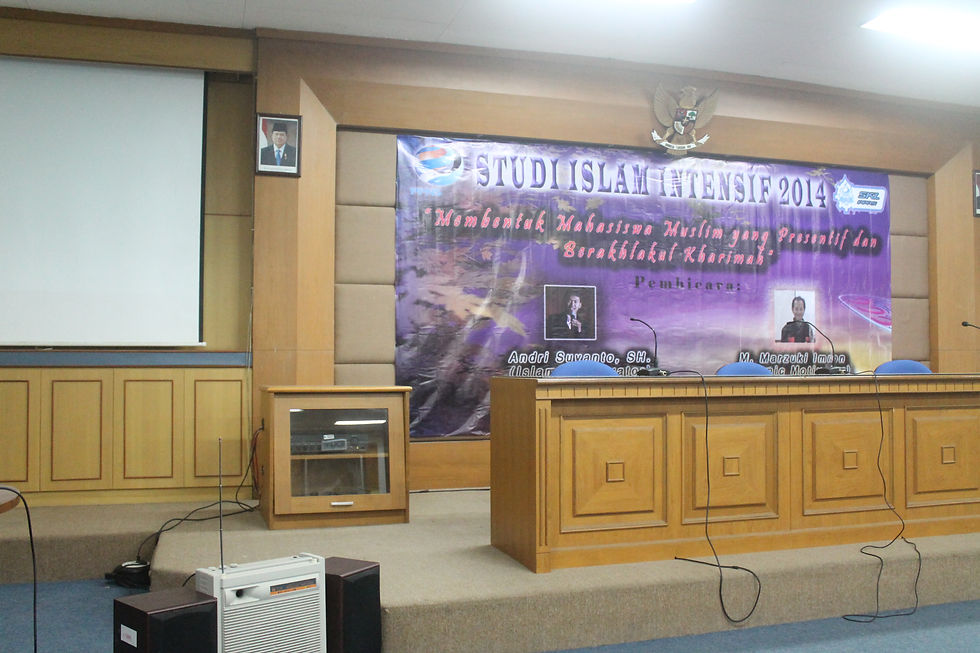 STUDI ISLAMINTENSIF 1 2014