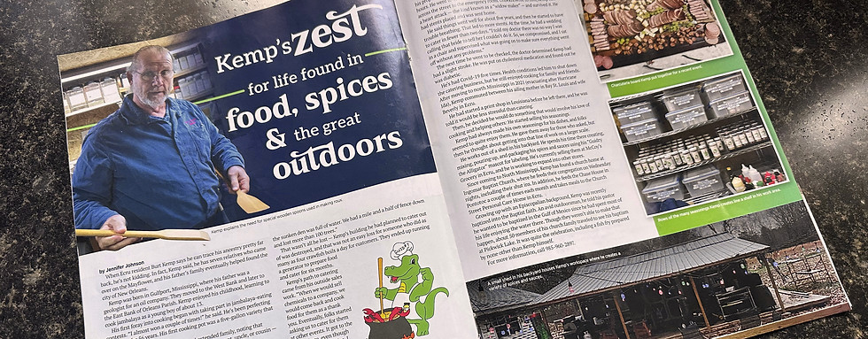 Burt Kemp 2025-02 Magazine article and interview