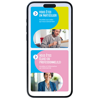 Mockup d'un téléphone