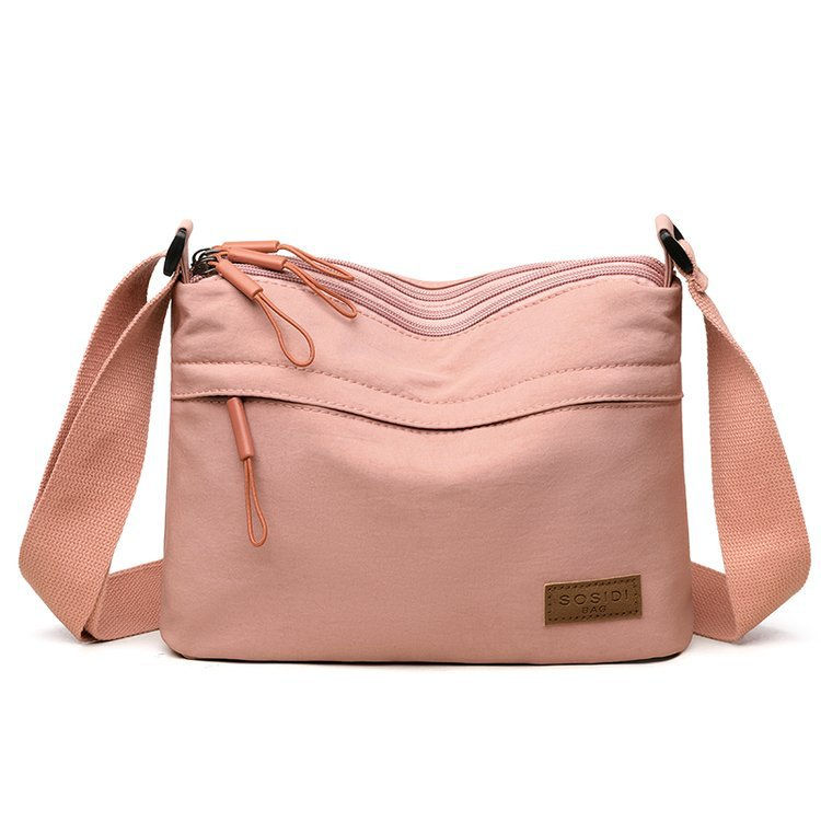 Miniatura: Bolsa Transversal Feminina de Nylon Impermeável