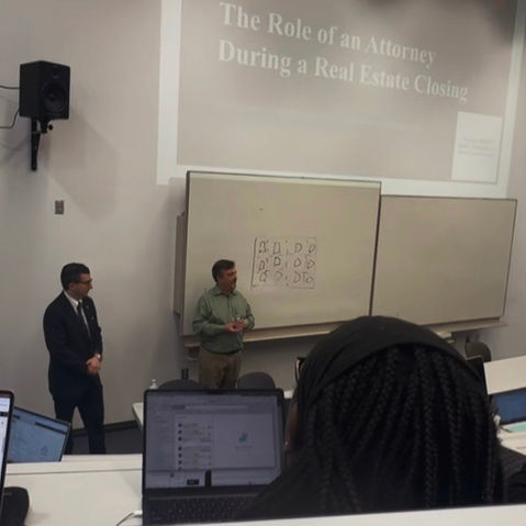 Guest Lecture at Seton Hall University School of Law, Property Course