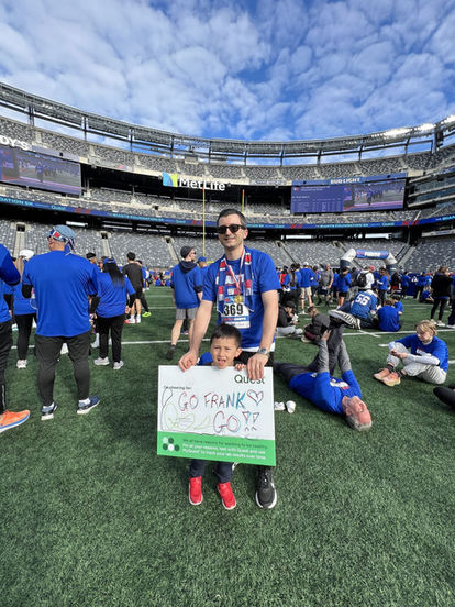Supporting the Giants Foundation 5K at MetLife Stadium