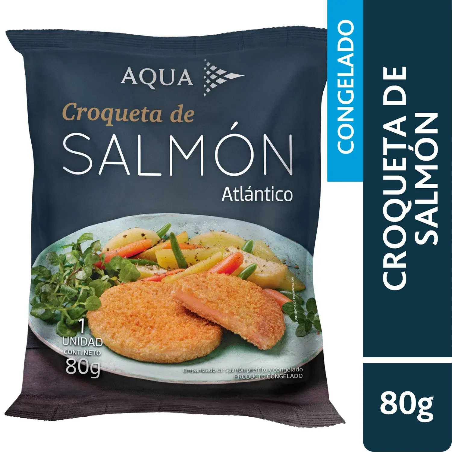 Croqueta salmón 80 grs
