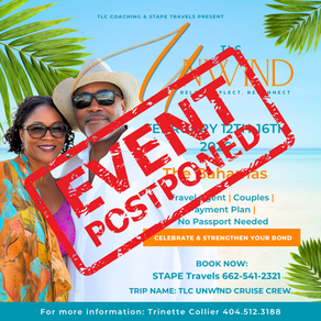 TLC UnWind Couples Cruise Postponed