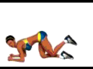 Extensão do Quadril perna flexionada