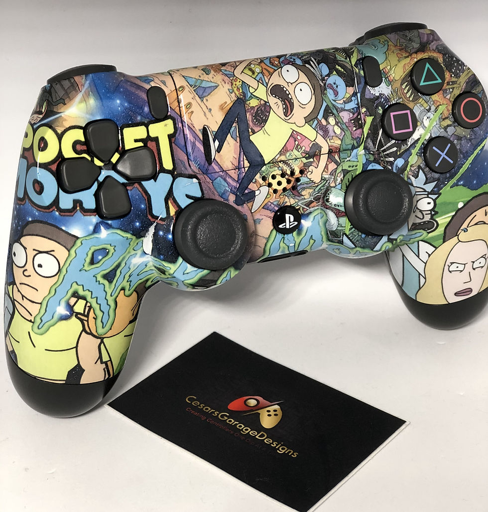Thumbnail: Rick and Morty Custom Controller
