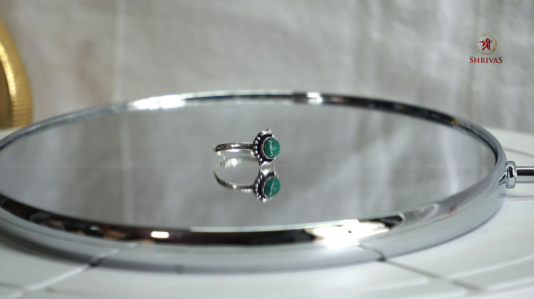 Malachite design -1 ring