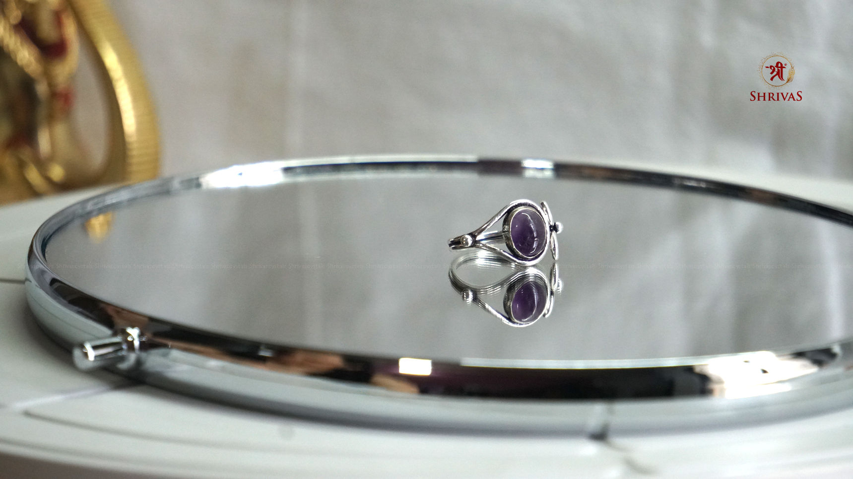 Amethyst design-5 ring