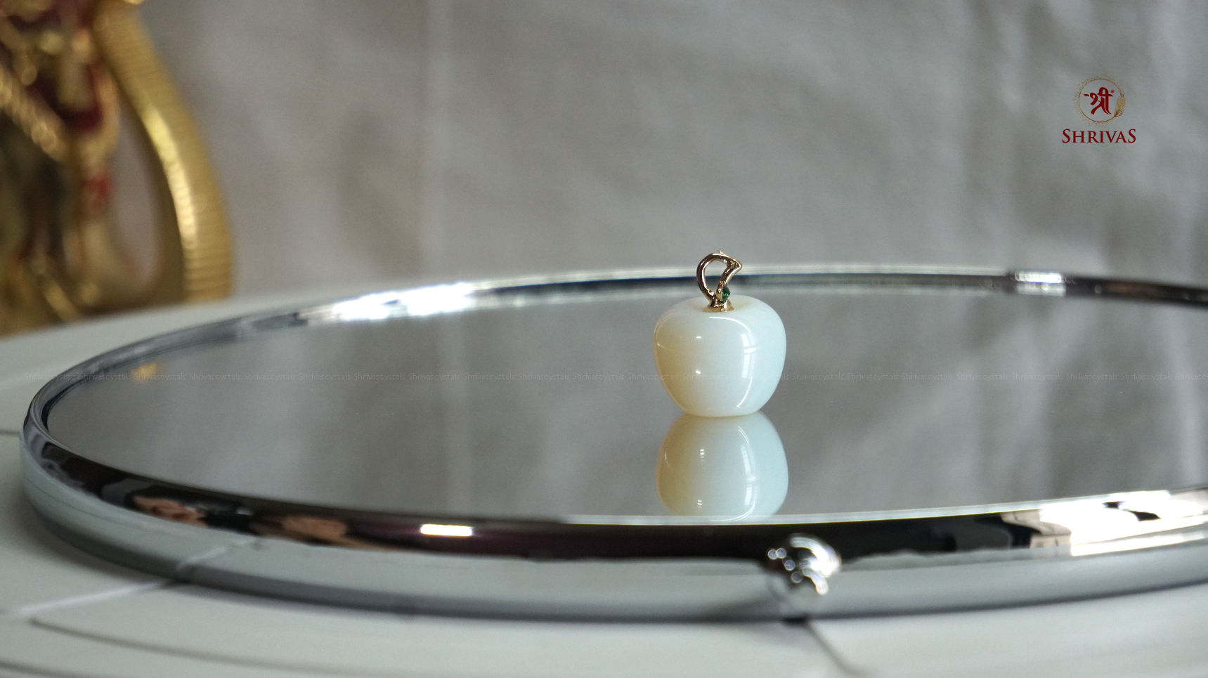 Opal Apple pendant