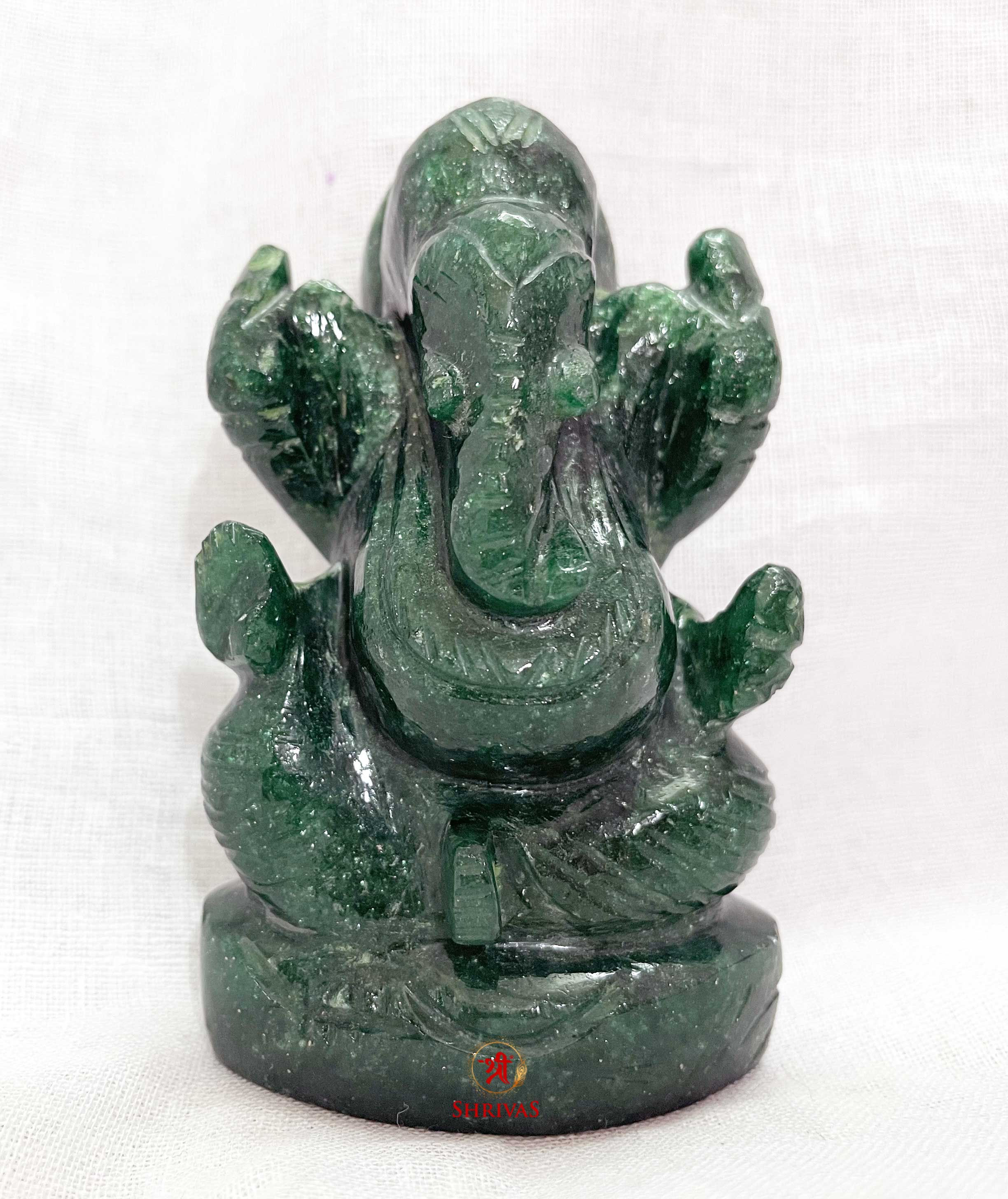 Green Aventurine Ganesh