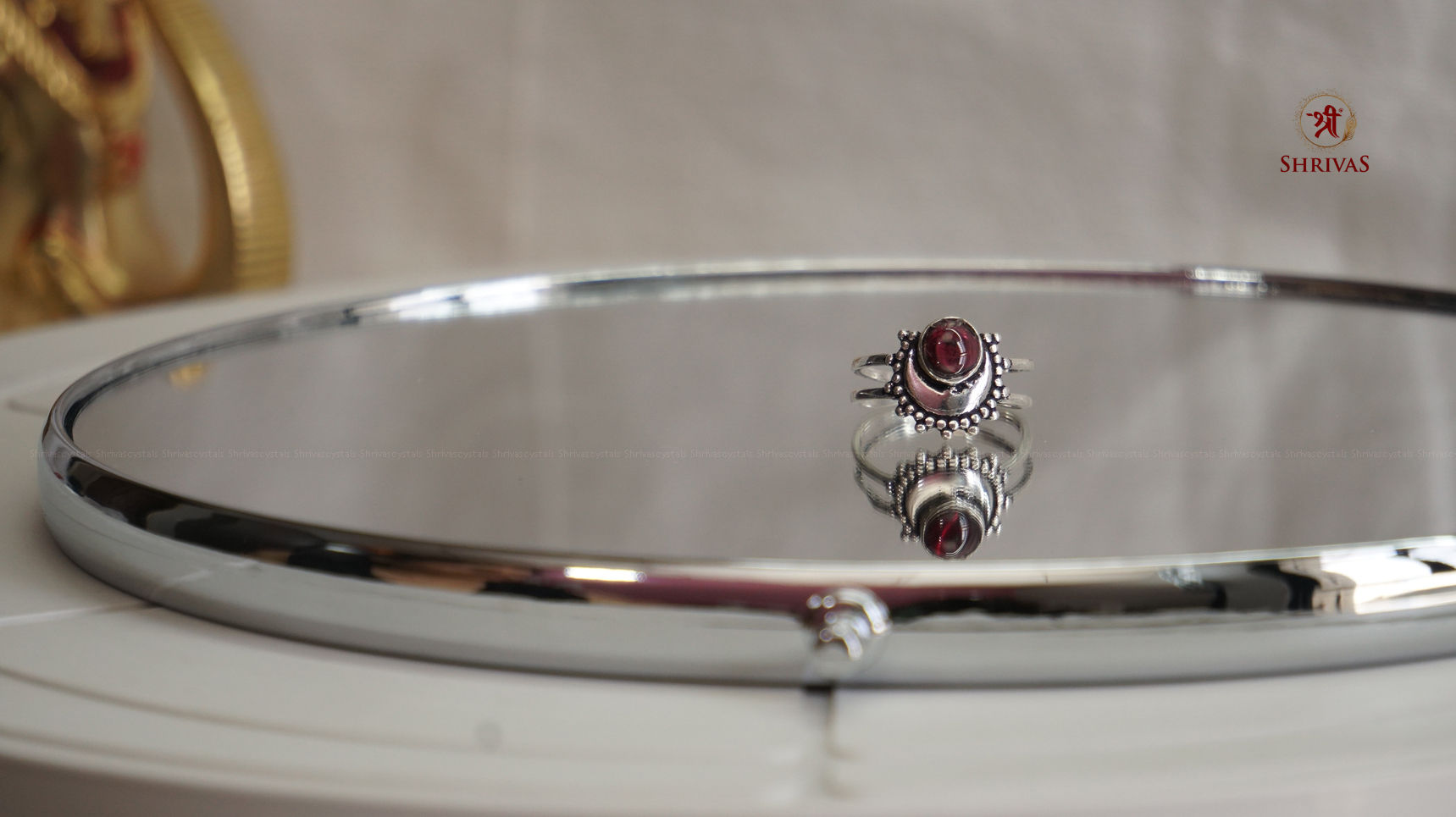 Garnet design-4 ring