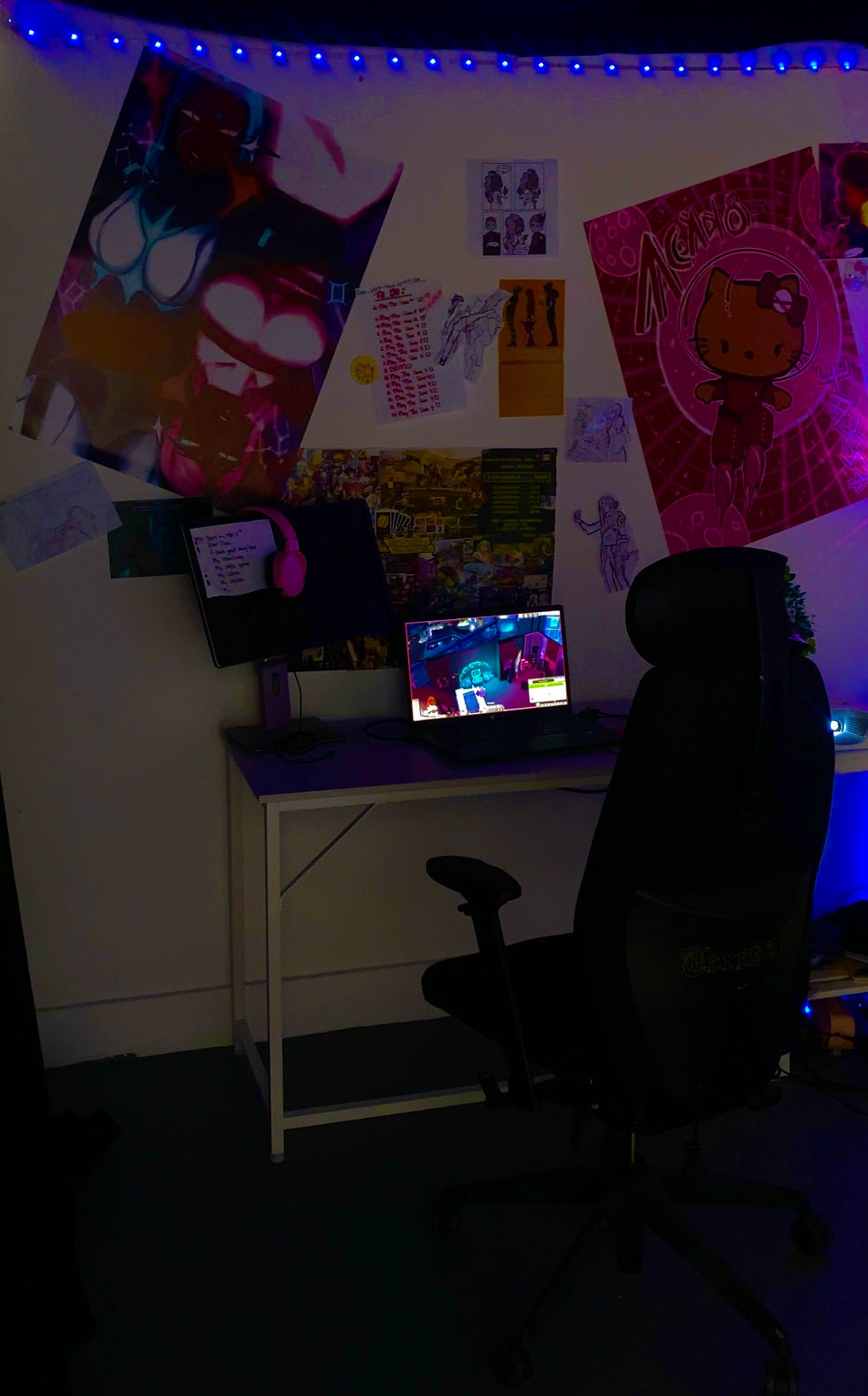 the lab