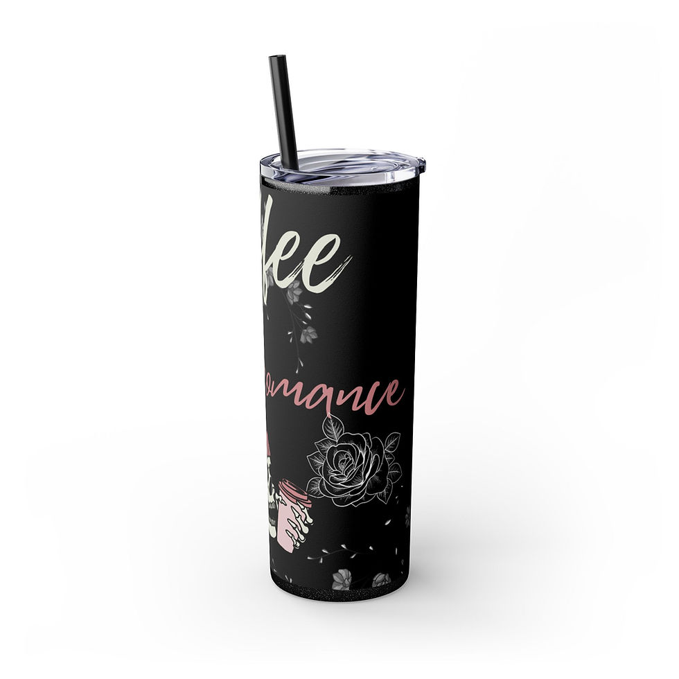 Thumbnail: Skinny Tumbler with Straw, 20oz