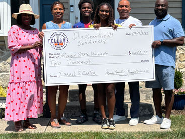 John Morgan Russell Scholarship !!