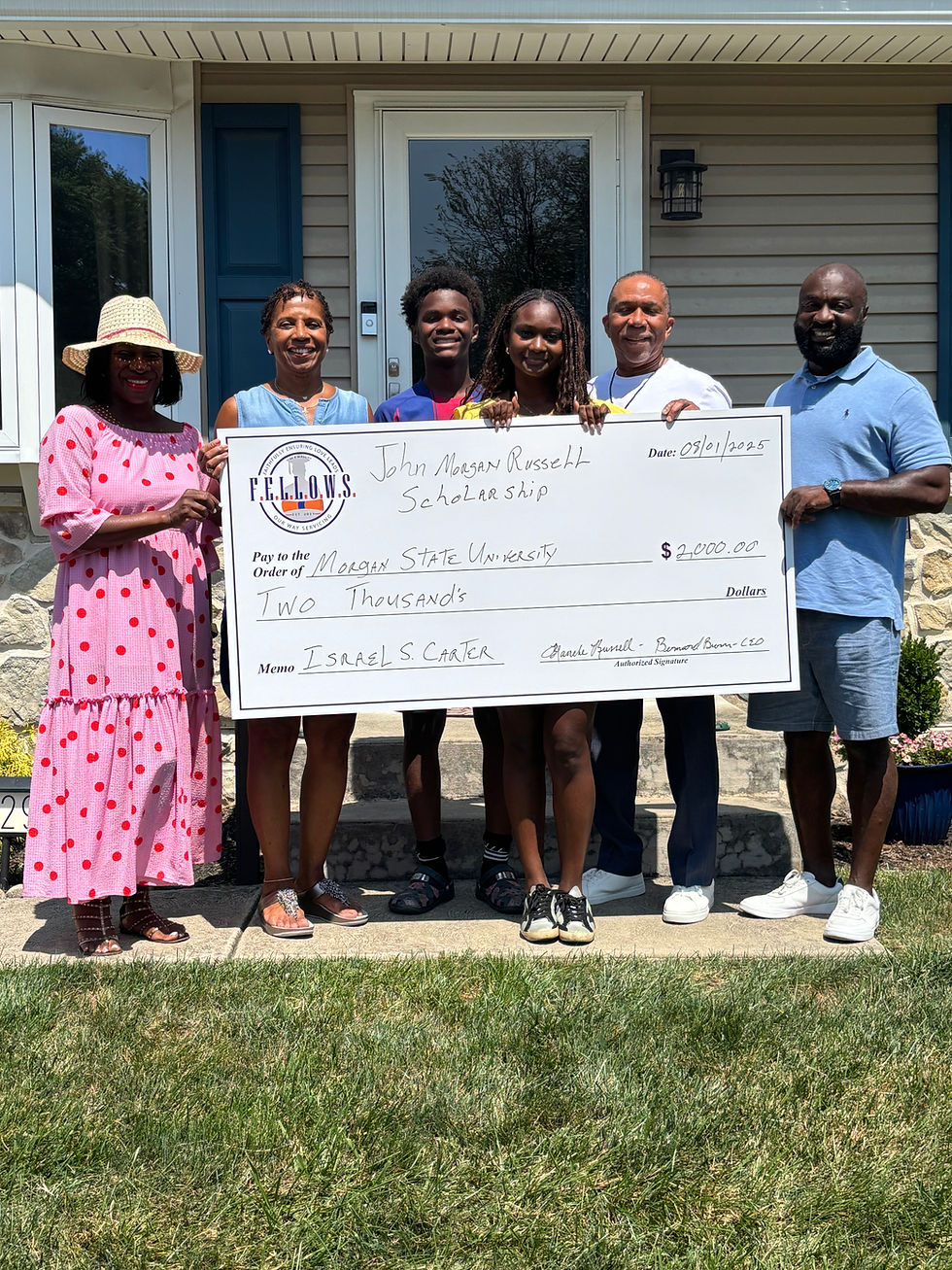 John Morgan Russell Scholarship !!