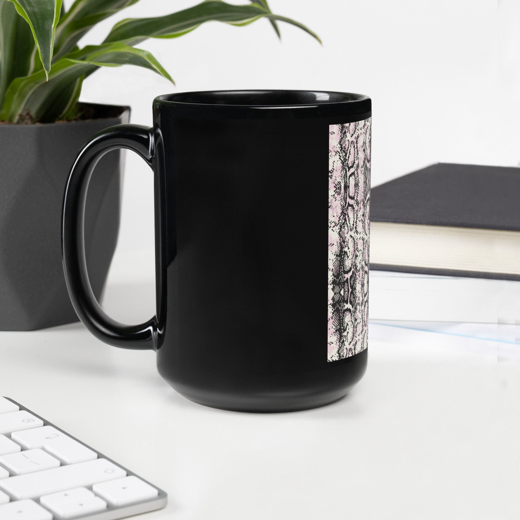 Black Glossy Mug
