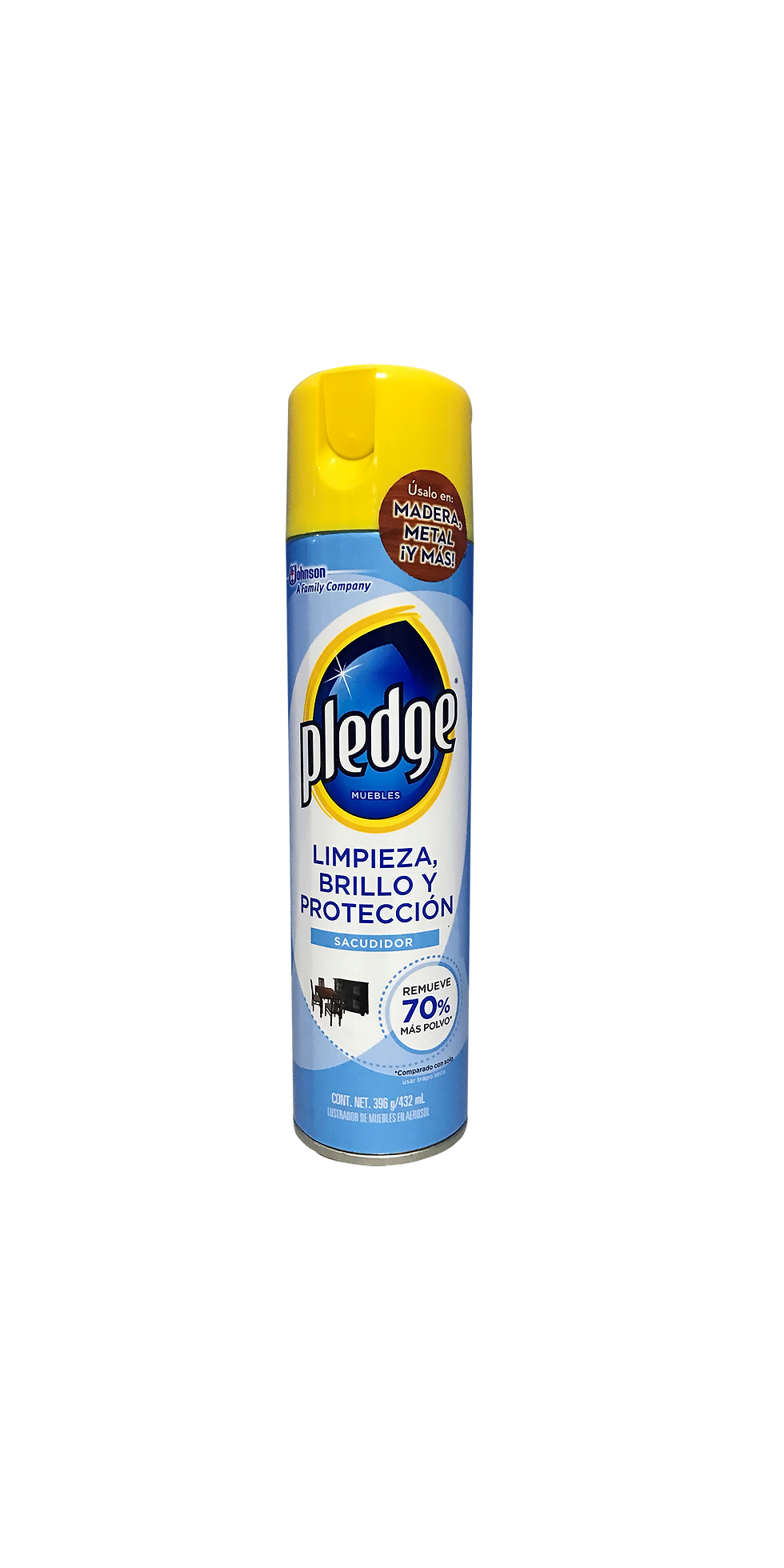 AEROSOL PARA MUEBLES SACUDIDOR 432ml PLEDGE