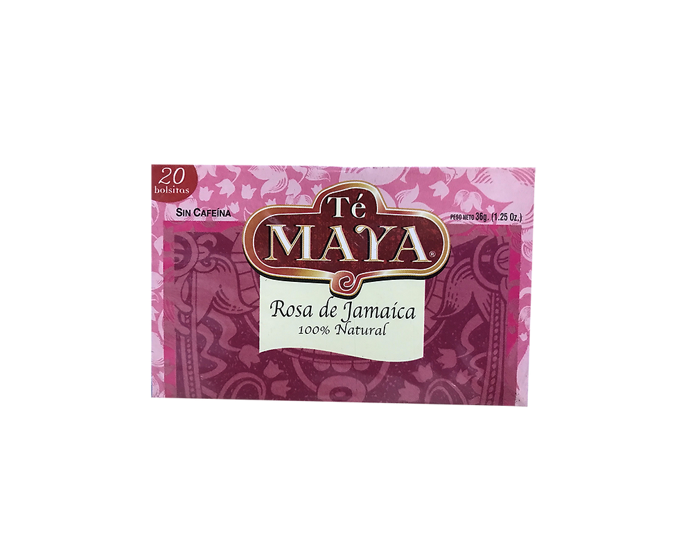 CAJITA 20 SOBRES TE JAMAICA MAYA