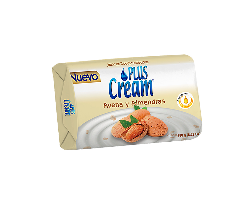 JABON CORPORAL 150g. AVENA Y ALMENDRAS PLUS CREAM