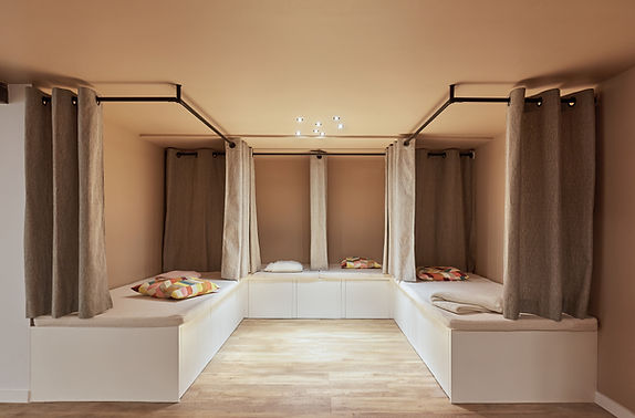 Aménagement intérieur de bureaux rénovés à Nantes