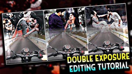 🥵Double exposure 🔥editing tutoriel in MotionNinja😎 video editor |Sarathytechtamil 