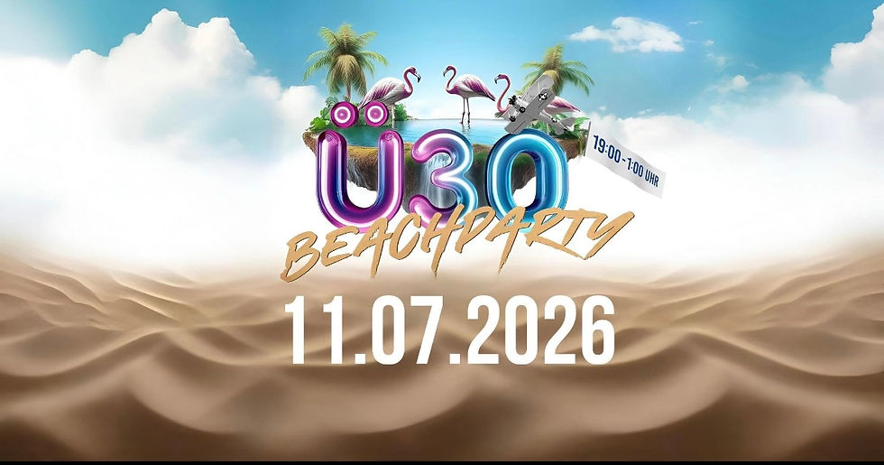 Ü30 Beach Party im Freibad Hechingen