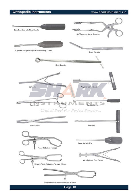Orthopaedics Surgery | SHARK INSTRUMENTS
