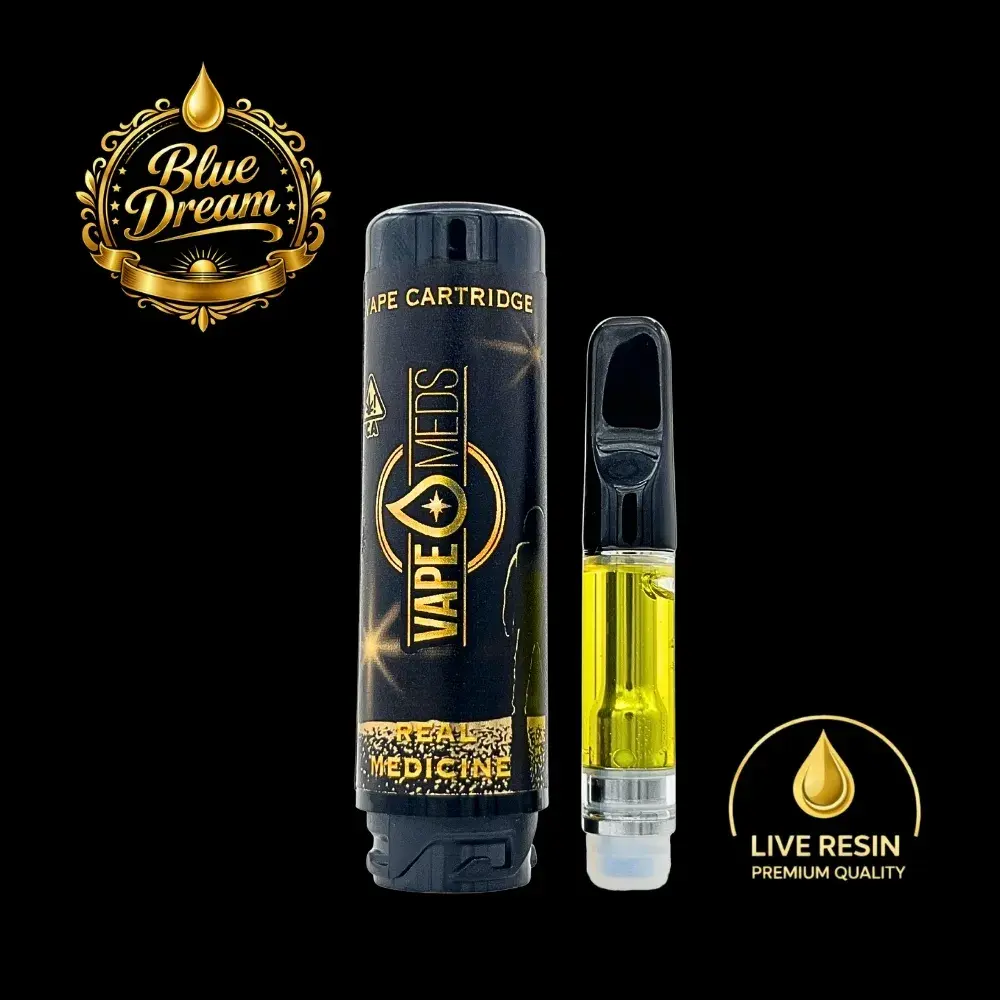 Blue Dream Live Resin Vape – 1 Gram Cartridge