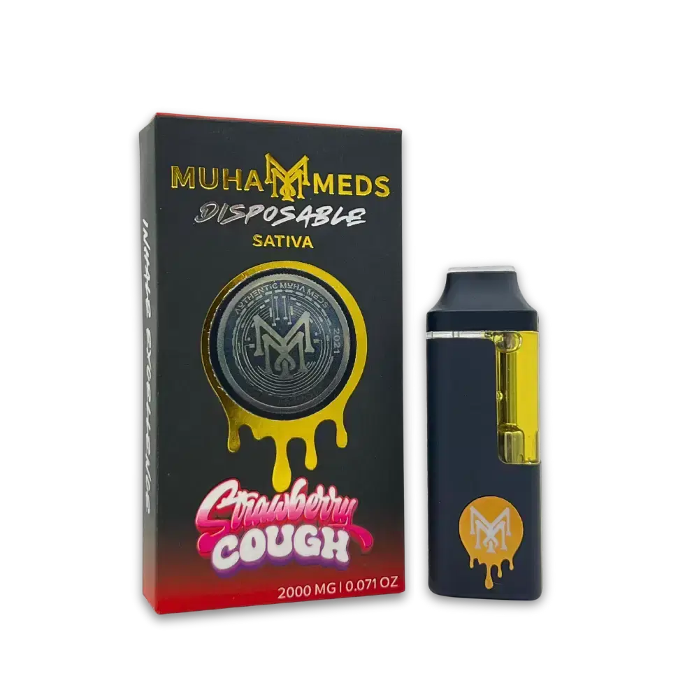 Muha Meds Strawberry Cough – 2 Gram Disposable