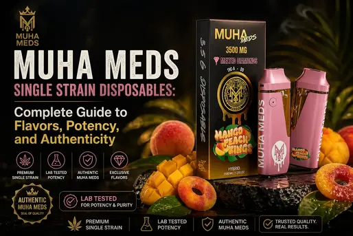 Muha Meds Single Strain Disposables