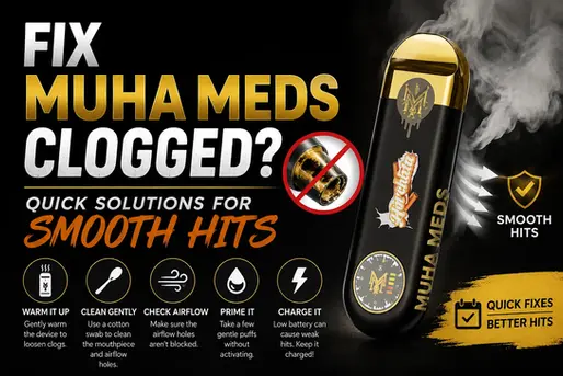 Fix Muha Meds Clogged? Quick Solutions for Smooth Hits