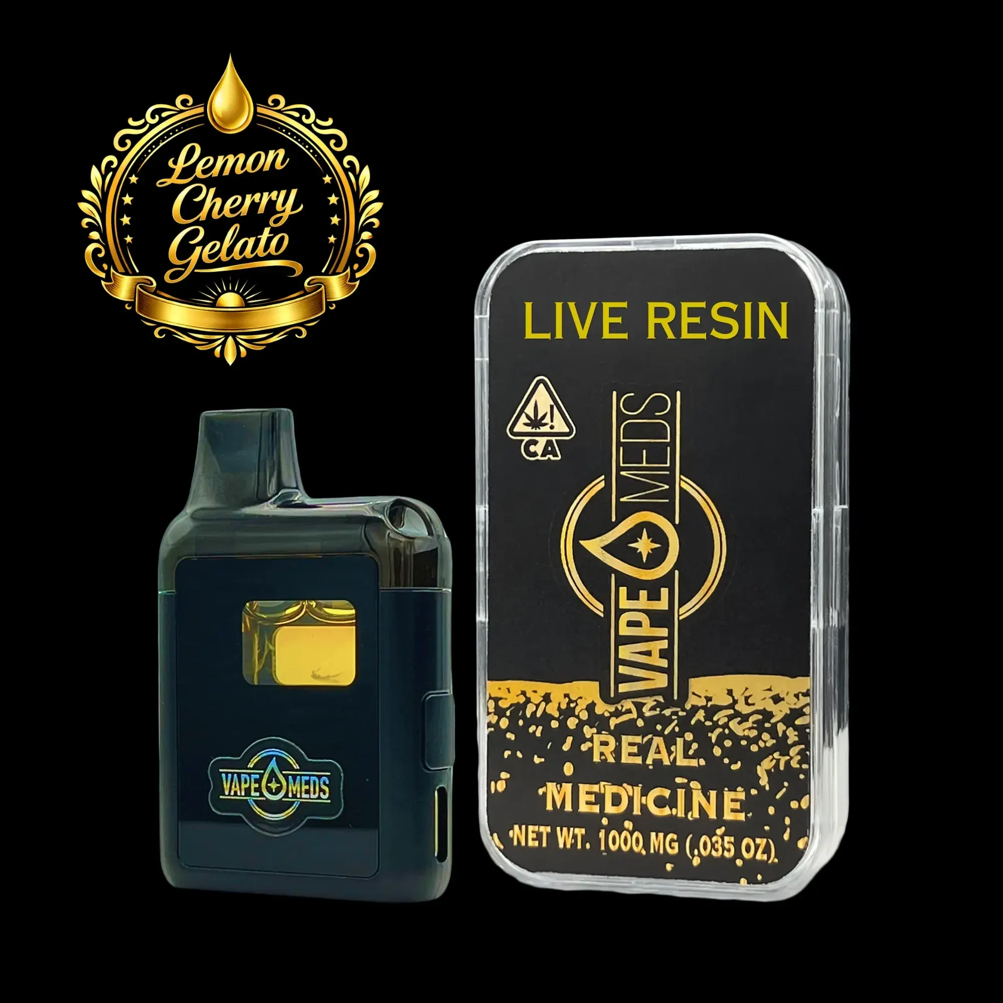 Lemon Cherry Gelato Live Resin Vape – 2 Gram Disposable
