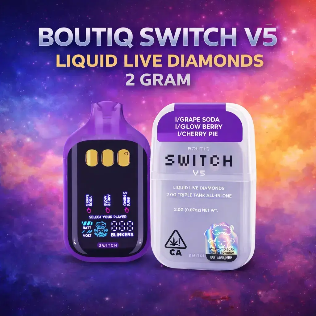 Boutiq Switch V5 - I/Grape Soda • I/Glowberry • I/Cherry Pie