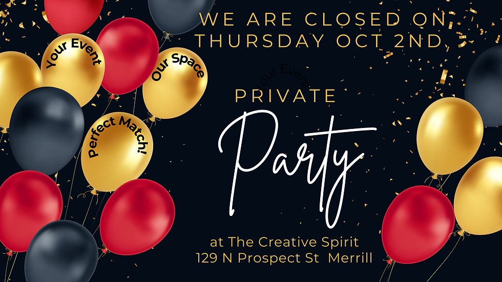 Closed for Private Party