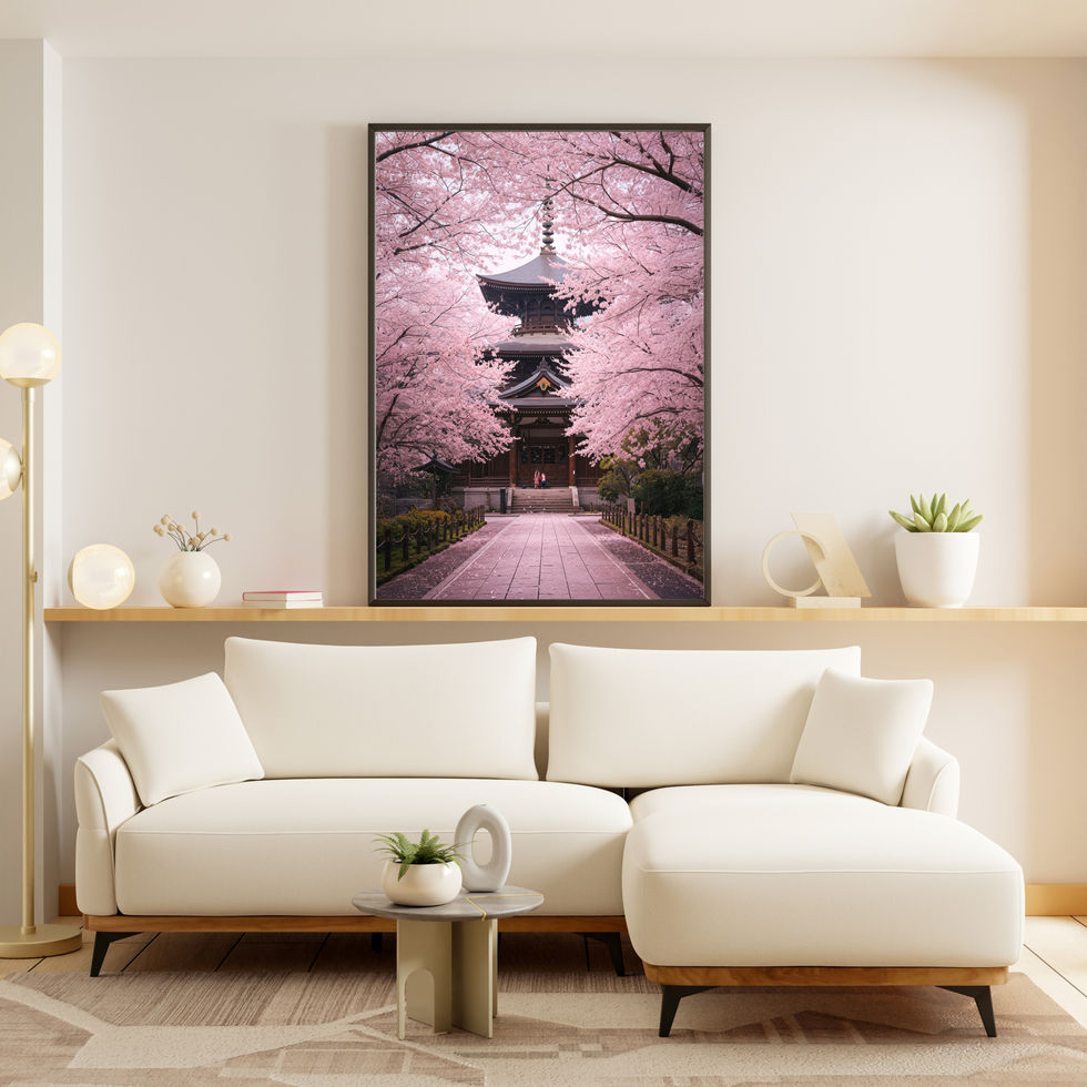 Temple Cherry Blossom