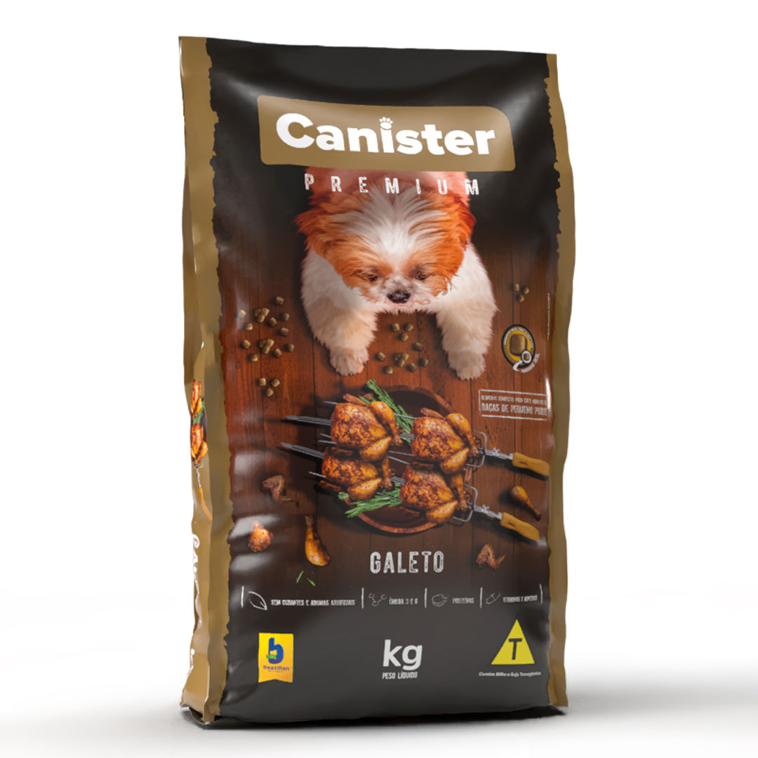Canister Cão Galeto RPM 25Kg